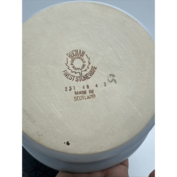 Buchan Scotland Thistleware Stoneware Casserole Dish & Lid 257/40/43 - Picture 7 of 7